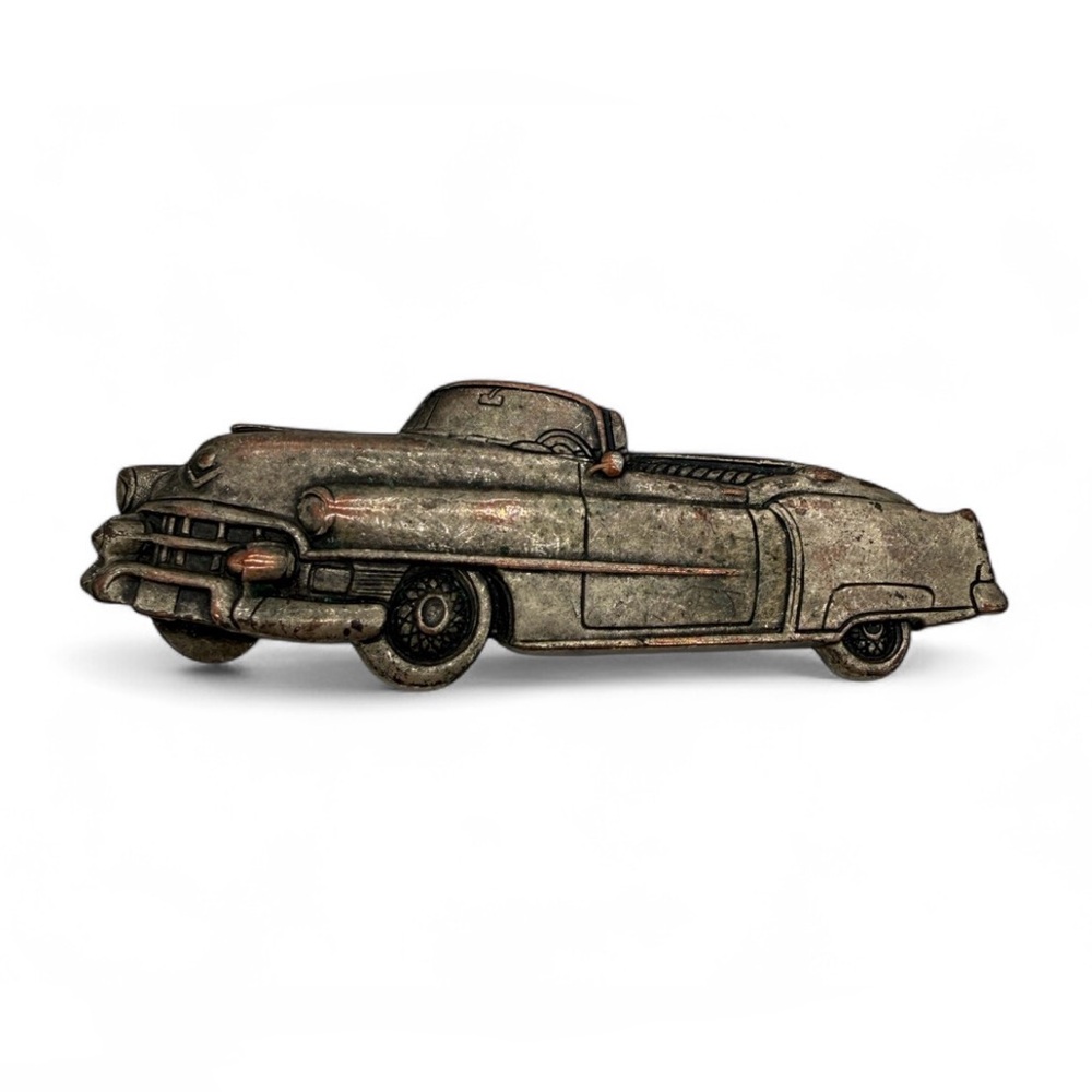 Vintage 50s Cadillac Convertible Car Pin / Brooch - Large